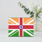 Carte Postale Anglo Indian Indentity, Inde (Debout devant)