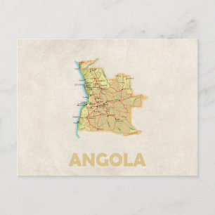Carte postale Angola