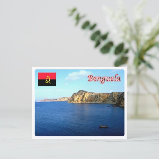 Carte Postale Angola - Benguela - (Debout devant)