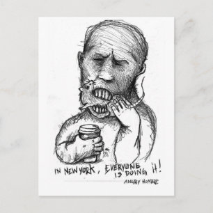 Carte Postale Angry Hombre : Rats