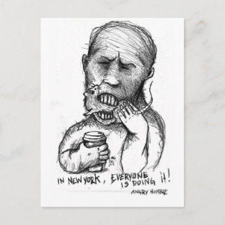 Carte Postale Angry Hombre : Rats