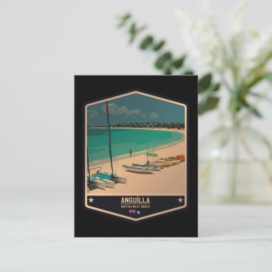 Carte Postale Anguilla (Debout devant)