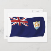 Carte postale Anguilla Flag (Devant / Derrière)