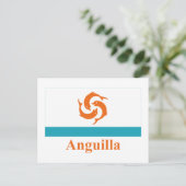 Carte Postale Anguilla Indicateur local avec nom (Debout devant)