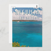 Carte Postale Anguilla: L'île paradisiaque aux plages de rêve (Devant / Derrière)