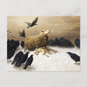 Carte Postale Anguish par August Friedrich Albrecht Schenck (Devant)