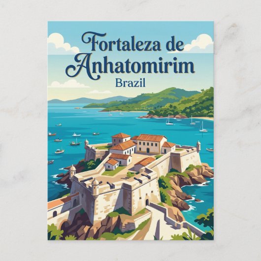 Carte Postale Anhatomirim Brésil (Devant)