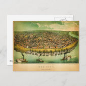 Carte Postale anicke's map of St Louis (1859) (Devant / Derrière)