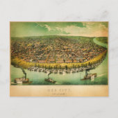 Carte Postale anicke's map of St Louis (1859) (Devant)