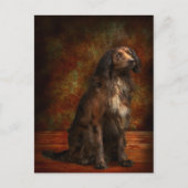 Carte Postale Animal - Chien - Cocker Spaniel - Ces yeux de rêve (Devant)
