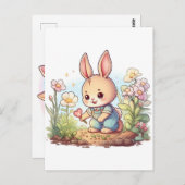 Carte Postale Animal de Chibi (Devant / Derrière)