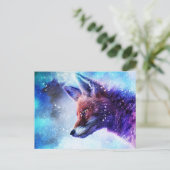Carte Postale Animal magique Fox Spirit (Debout devant)