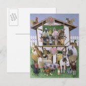 Carte Postale Animal Playhouse (Devant / Derrière)