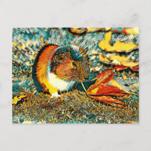 Carte Postale AnimalArt_CochonDInde_001