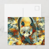 Carte Postale AnimalArt_Panda_006 (Devant / Derrière)