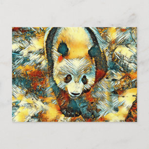 Carte Postale AnimalArt_Panda_006