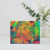 Carte Postale AnimalColor_Lion_002 (Debout devant)