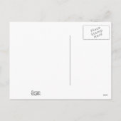 Carte postale animale mignonne de vacances de (Dos)