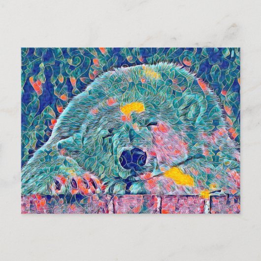 Carte Postale AnimalMix_Bear_012 (Devant)