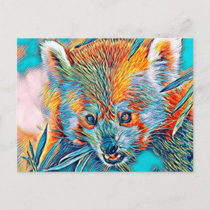 Carte Postale AnimalMix_RedPanda_001