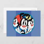 Carte Postale Animaniacs | Cercle Graphique des Frères et Sœurs  (Devant / Derrière)