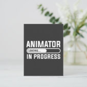 Carte Postale Animateur en cours d'étude (Debout devant)