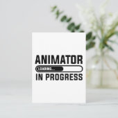 Carte Postale Animateur en cours d'étude (Debout devant)