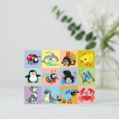 Carte Postale animations pour enfants (Debout devant)