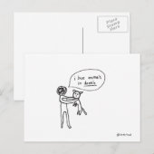 carte postale animaux (Devant / Derrière)