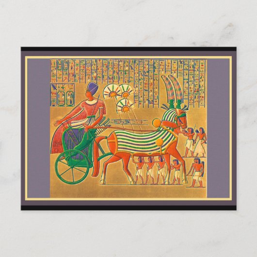 Carte Postale ANIMAUX égyptiens (Devant)