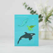 Carte Postale Animaux marins (Debout devant)