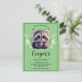 Carte Postale Animaux mignons de la forêt de ronds-points amis  (Debout devant)