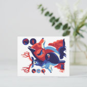 Carte Postale Animaux Sauvages V.06 (Debout devant)