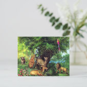 Carte Postale Animaux vintages (Debout devant)