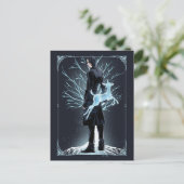 Carte Postale Anime du Patronus Biche de Severus Snape (Debout devant)