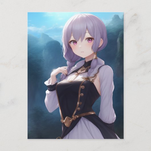 Carte Postale Anime Girl 001 (Devant)