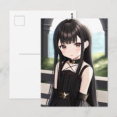Carte Postale Anime Girl 008 (Devant / Derrière)