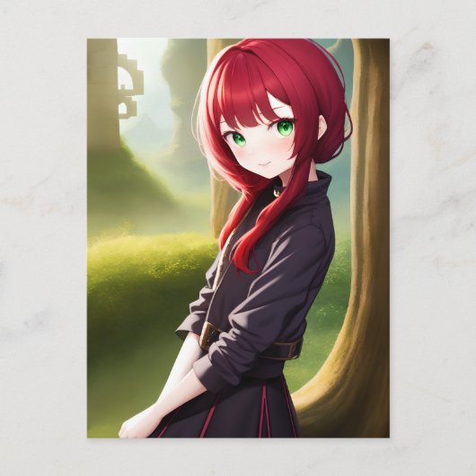 Carte Postale Anime Girl 011 (Devant)