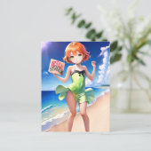 Carte Postale Anime Girl 026 (Debout devant)