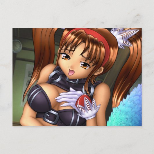 Carte Postale Anime Girl - Miel (Devant)