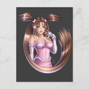 Carte Postale Anime Girl - Nikki