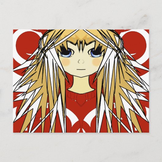 Carte Postale Anime Girls (Devant)