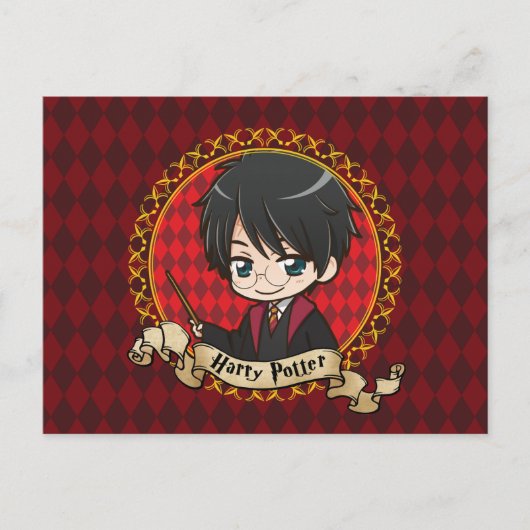 Carte Postale Anime Harry Potter (Devant)