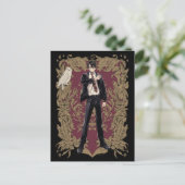 Carte Postale Anime HARRY POTTER™ Cadre Orné (Debout devant)