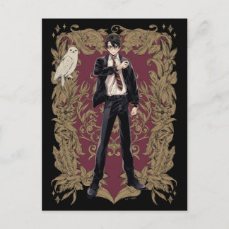 Carte Postale Anime HARRY POTTER™ Cadre Orné