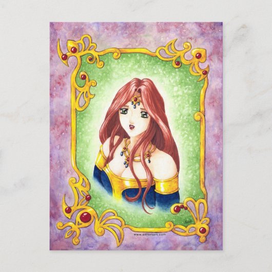 Carte Postale Anime Princesse (Devant)