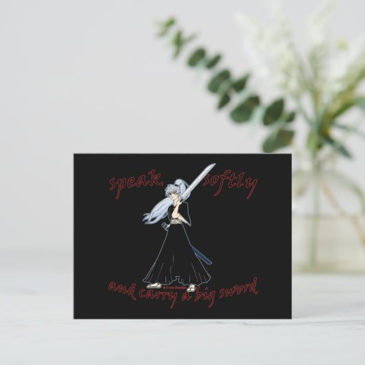 Carte postale Anime Samurai Joke (Debout devant)