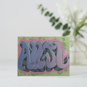 Carte postale Anjl Stencil (Debout devant)
