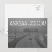 Carte Postale Ankeaa joulua joulukortti (Devant / Derrière)