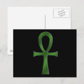 Carte Postale Ankh Green (Devant / Derrière)